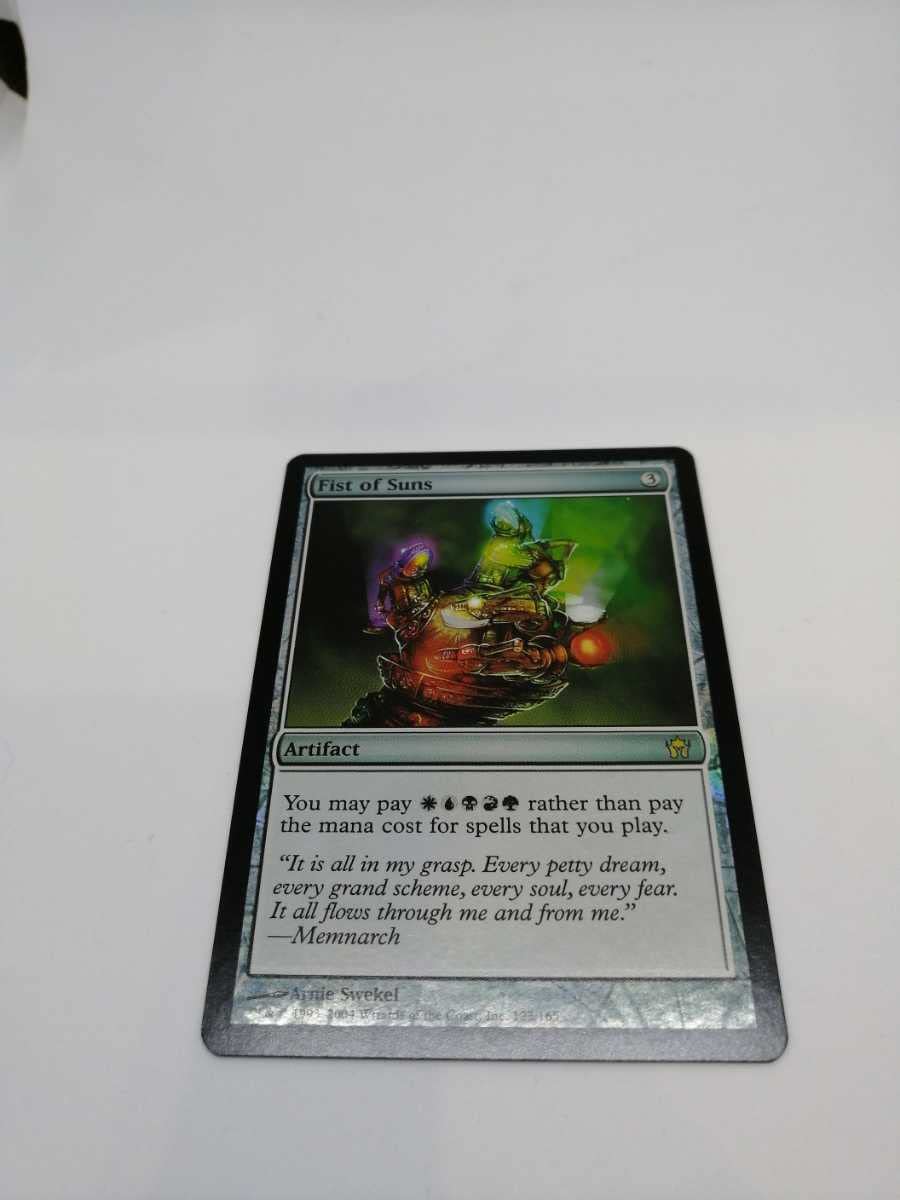 MTG 日本語 foil 太陽の拳 マジック：ザ・ギャザリング - ◇太陽の拳 Foil 日本語1枚の通販