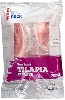Weis Quality, Tilapia Fillets Individually Quick Frozen