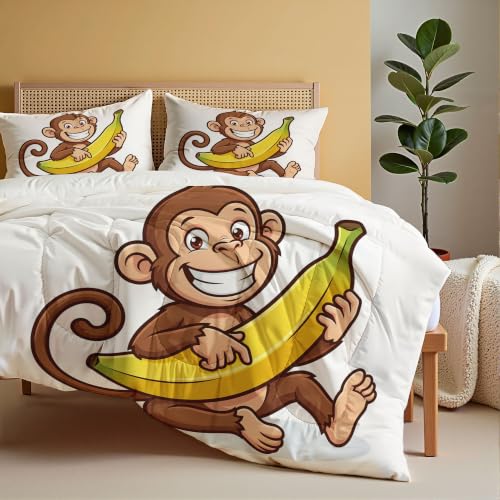 Edredón relleno nórdico reversible microfibra suave transpirable de cama 180 4 estaciones blanco 5