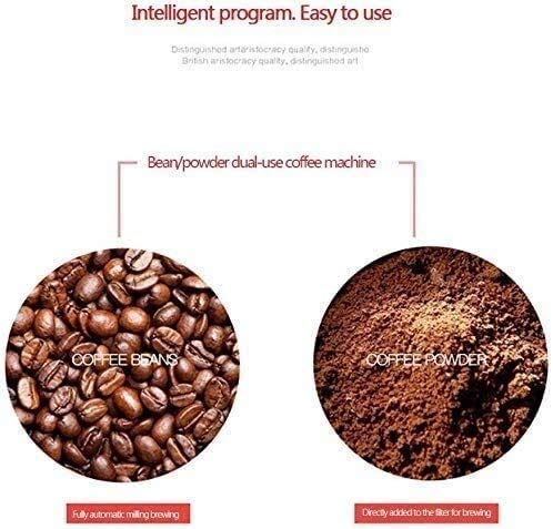 SQQSLZY Kaffeeutensilien Bean Cup Filter Kaffeemaschine Kaffeemaschine automatische Mühle Home-Office Nicht-Kapsel… – Bild 8