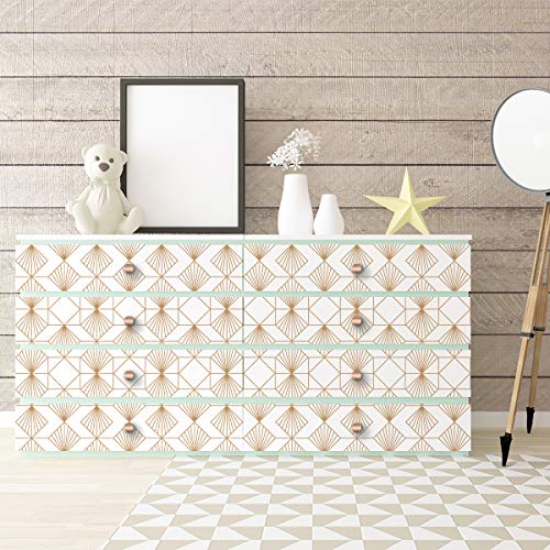 Jorn - Adhesivo decorativo para muebles de cocina, diseño escandinavo, adhesivo decorativo para mueble de baño, 40 x 60 cm