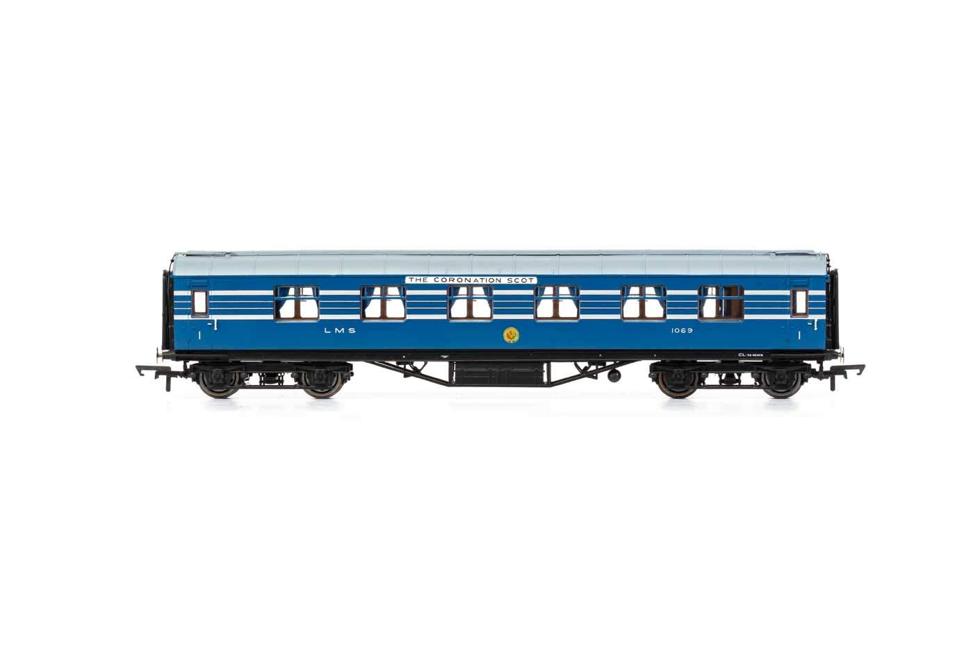 LMS Stanier D1960 wagon de collection haut de gamme Coronation Scot Era 3