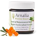 ARNALIA 100% Natural & Organic Wild Grown Herbs, Emollient Anti Aging Moisturizer Cream for Face and Eye Area, Reduces Look of Wrinkles & Age Spots, Firming, Hydrating, Best Day and Night Balm (20ml)