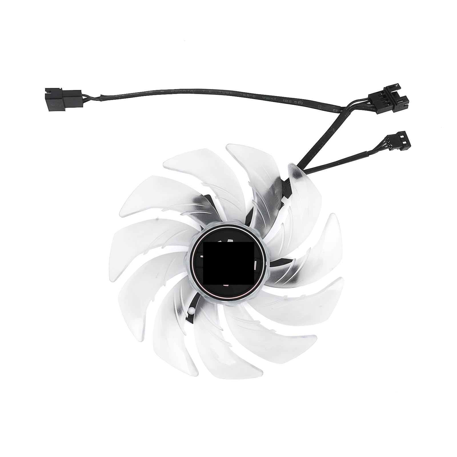 Parte di raffreddamento del computer Ventola GPU RX6800 da 95 mm FDC10U12S9-C da 85 mm FDC10H12S9-C for ventola di ricambio for scheda grafica RX 6800 XT Taichi X(Fan - B)