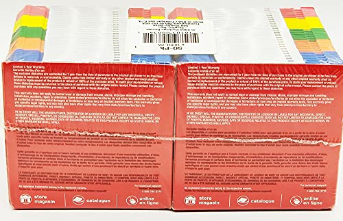 Staples 50/Pack 3.5 In. 1.44Mb Multi-Colored Floppy Diskettes, Pc/Ibm Formatted #TOP6