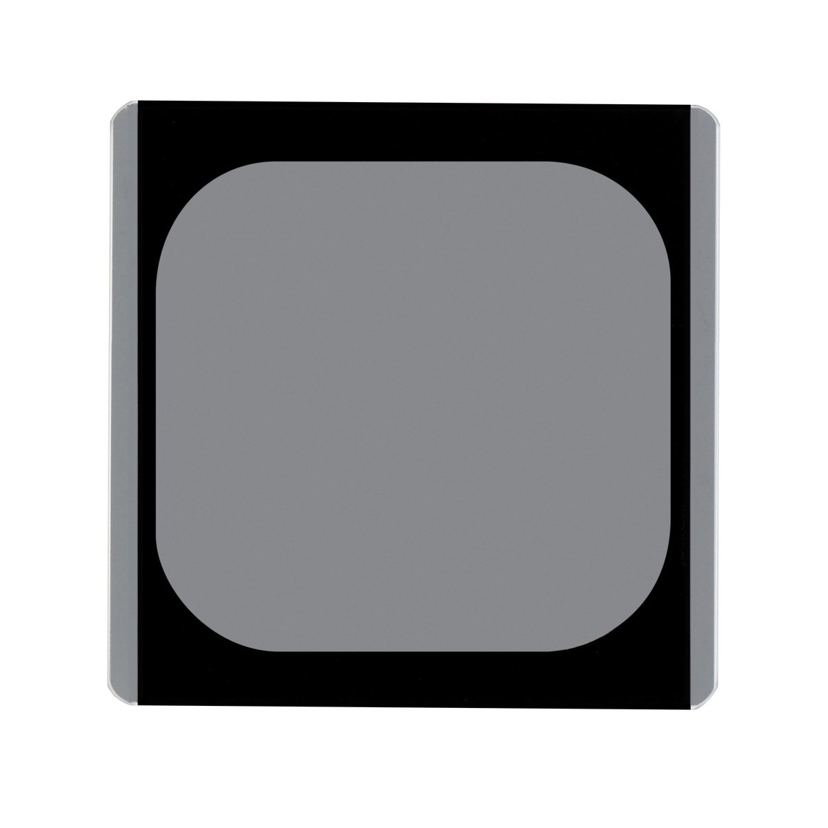 Rollei Filtro rectangulare profesionale Mark II – Filtro de Densidad Neutra (180x180 mm) Gorilla Glass - ND4 (2 Stops/0,6) Sistema 180 mm