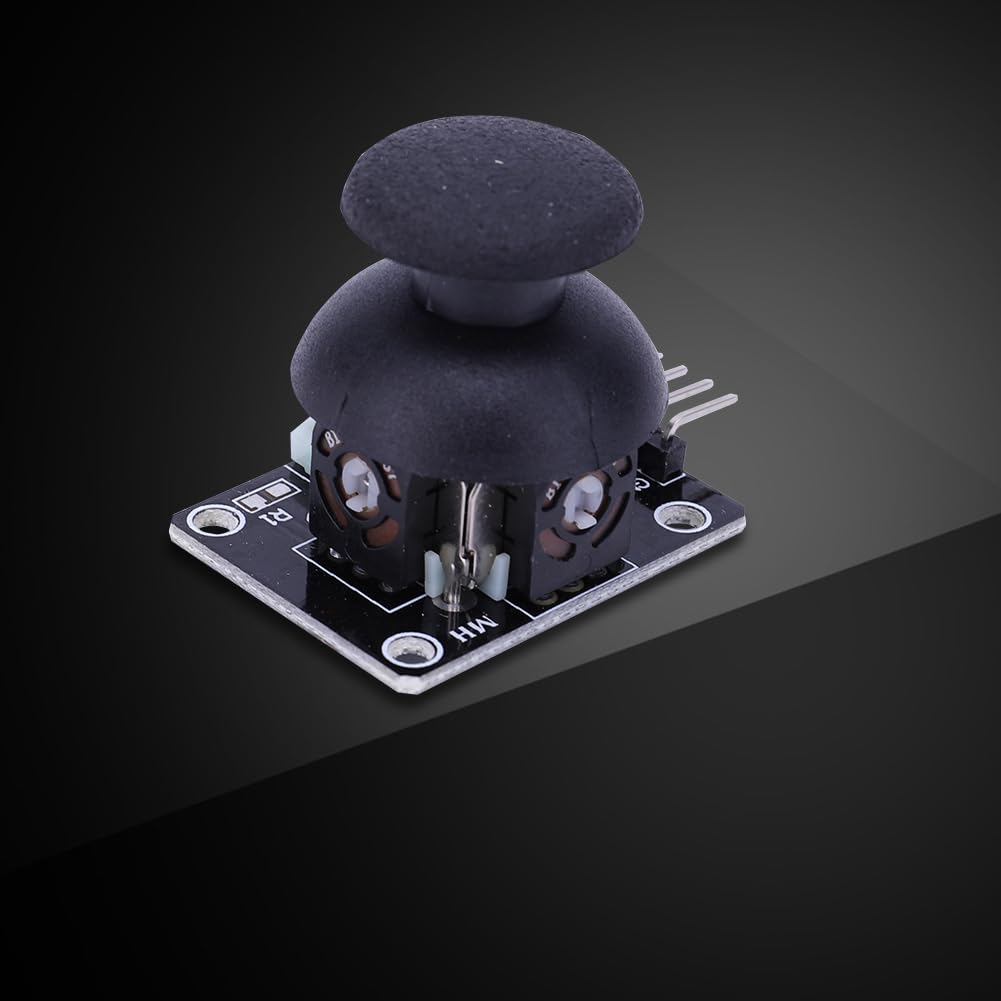 Capteur de tige de contrôle de jeu à double axe 5 V Module de dérivation du joystick 2,54 mm Capteur à levier de contrôle KY-02