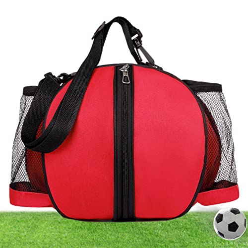 fengshan Sac à Dos de Basket-Ball | Sac à Dos de Transport de Football de Basket-Ball en Maille Ronde Portable | Sacs de Basket-Ball/Volley-Ball/Football pour garçons Filles Cover