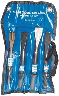 Tool Aid SG 92500 4 Piece Body Shop Air Chisel Set