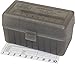 MTM RM-50-41 50-Round Flip-Top Rifle 243 308 Win 220 Swift Ammo Box, USA Made, Clear Smoke