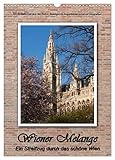  Wiener Melange - Ein Streifzug durch das schöne Wien (Wandkalender 2025 DIN A3 hoch), CALVENDO Monatskalender: Ansichten von Wien - Bewegende Augenblicke kunstvoll fotografiert (CALVENDO Orte)