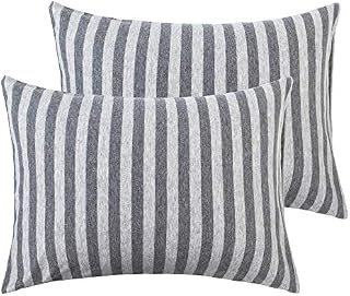 NTBAY Organic Cotton Toddler Pillowcases, 2 Pcs Soft and Breathable Travel Pillow Cases