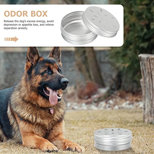 Totority Dog Work Tins, 10Pcs Dog Scent Training Holder Dog Scent Training Case Dogs Scent Training Tool Odor Training Case - Image 2