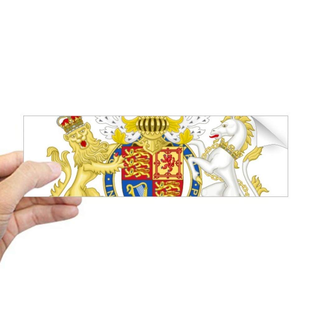 Autocollant pour fenêtre motif emblème national de l'Europe sticker durable pour cahier