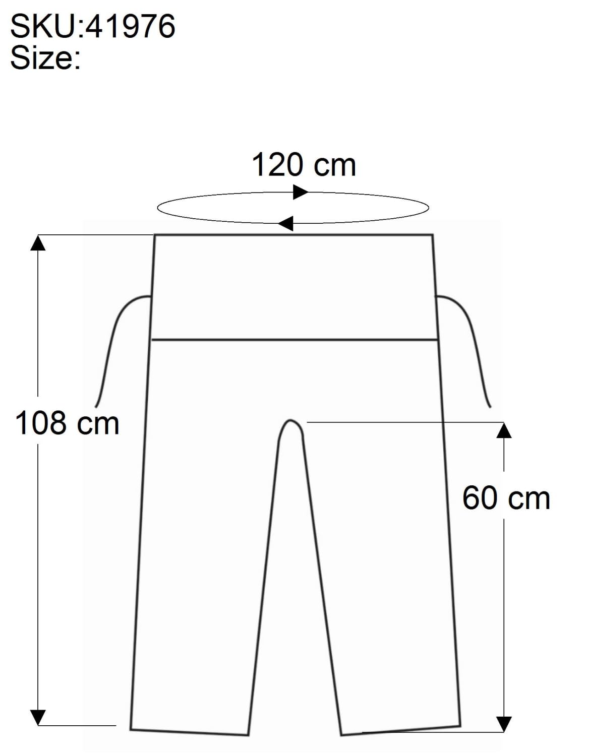 GURU SHOP Pantalones de pescador tailandeses de tejido a rayas, holgados de algodón, pantalones anchos de yoga, para hombre/mujer, naranja, algodón, talla: talla única