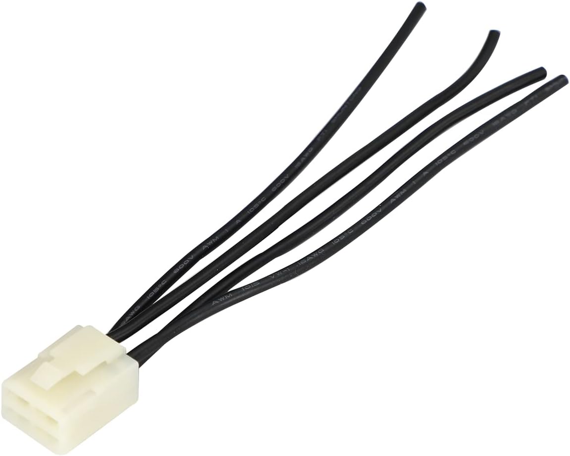 Regulator Rectifier Connector Plug Fits for Kawasaki BN125 A4-A9F 2001-2009, for Honda C90 1993-1996, for Honda SK50M 1993-2000