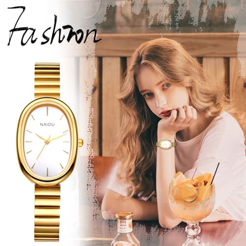 Avaner A105-11 Women'S Ultra-Thin Oval Watches: Stainless Steel Slim Strap Small Face Ladies Elegant Dress Wrist Watches thumb #5