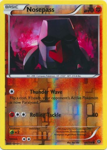 Pokemon - Narizas (54114) - XY Steam Siege - Holo inverso