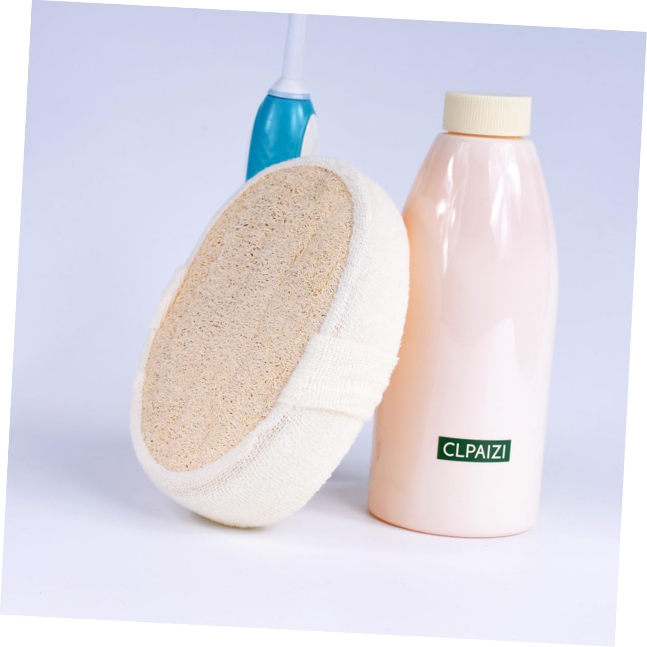 Beaupretty 2Pcs Natural Exfoliating Loofah Sponge Pads Oval Bath Shower Scrubbers for Smooth Skin for Daily Use Gentle Oily Dry Skin Soft Loofah Pads for Spa Experience