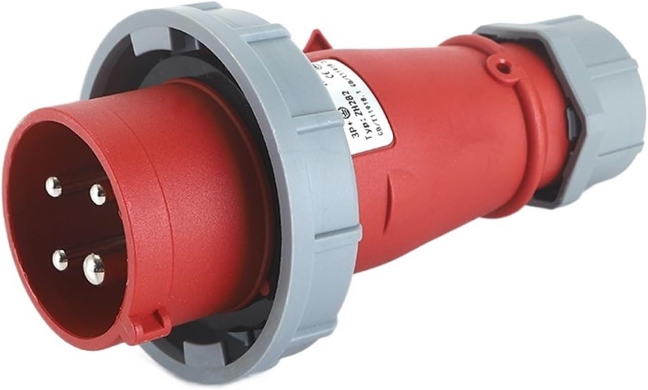 4P 16A IP67 Mobile Industrial Plug Waterproof and dustproof Stage Lighting Data Center Matching