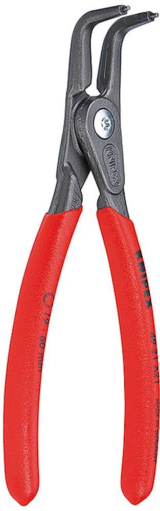 Knipex 4921A01SBA pince à bague pour restaurer un moteur de moto dans l'atelier