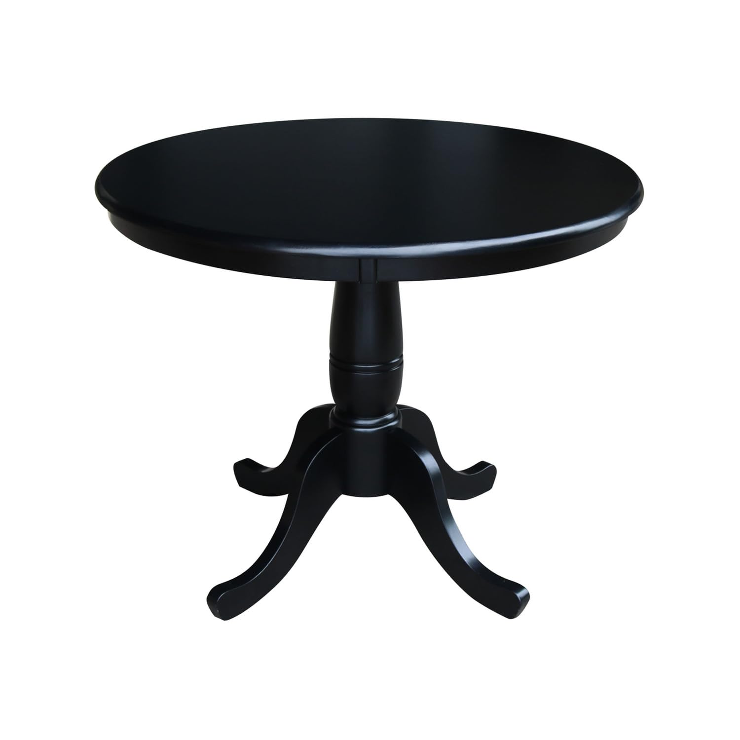 (only leg )International Concepts 36" Round Dining Table in Black