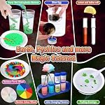 PATIFEED 250 Experiment Science Kit for Kids t S.T.E.M Toys | Erupting Volcano, Planet Projects, Bouncy Ball, Scientist Set, Birthday Gift Ideas for Boys Girls