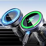 LISEN for Magsafe Car Mount Charger [20 Strongest Magnets], for Magsafe Car Charger, Hands Free 15W Wireless Car Charger for iPhone 15, Universal Vent Magnetic Phone Holder Fits iPhone 14 13 12 All