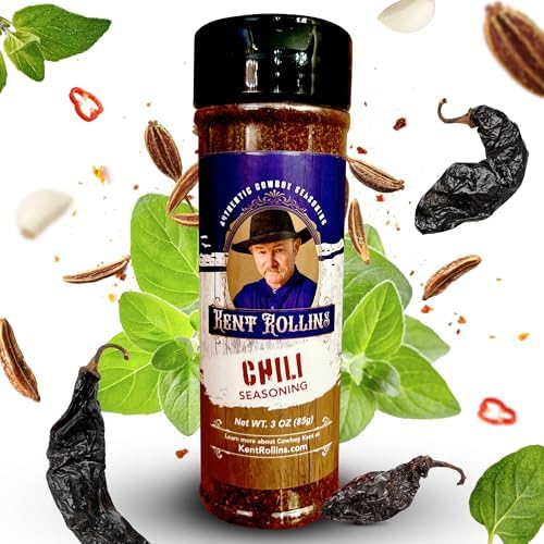 Amazon com : Kent Rollins Chili Seasoning Bold Smokey Chili Mix