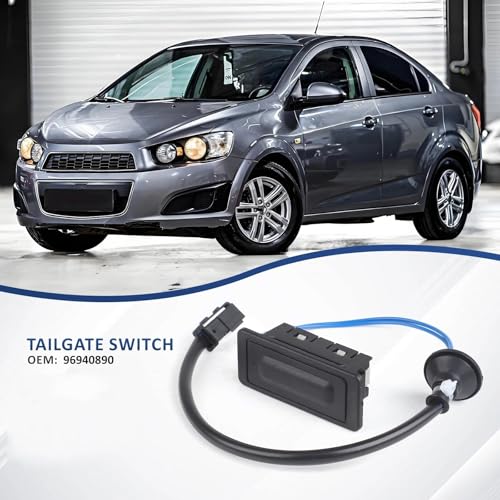Interrupteur de coffre de précision pour Chevrolet Sonic et Aveo 2012-2019 - Qualité durable - 6