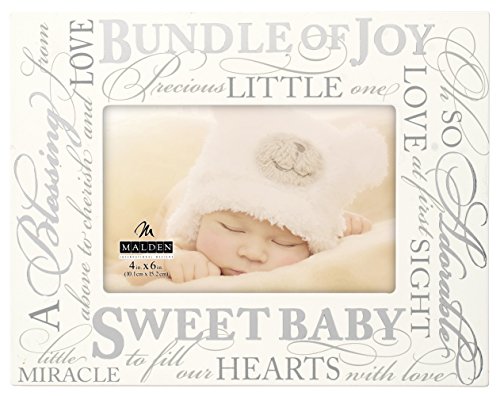 Malden International Designs 4736-46 Baby Memories Picture Frame