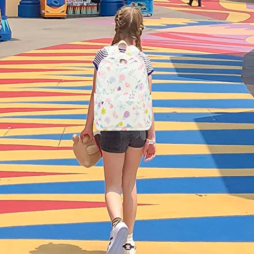 Camtop Kids Backpack Preschool Kindergarten Bookbag Toddler School Bag For Boys And Girls (Flower Butterfly White) #TOP3