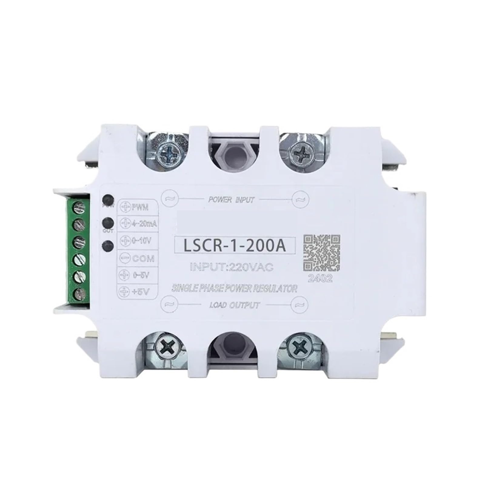 AQHYEBNSR Single-Phase 200A Voltage Regulation Module Power Solid State Relay 4-20mA Heater Temperature Control