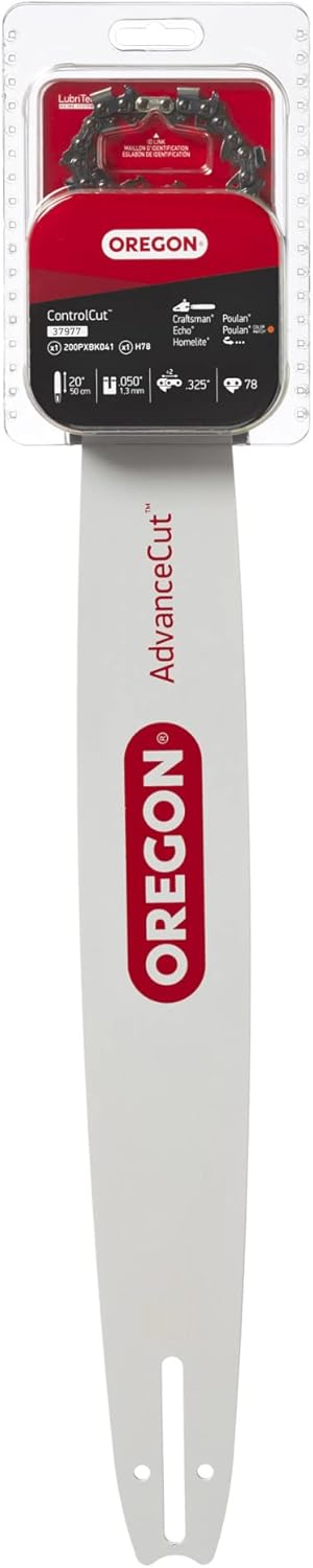 Super Deal Product Oregon 37977 20-Inch Replacement Chainsaw Bar & Chain Combo For Craftsman, Echo, McCulloch And Poulan Promo 40% OFF Oregon 37977 20-Inch Replacement Chainsaw Bar & Chain Combo For Craftsman, Echo, McCulloch And Poulan