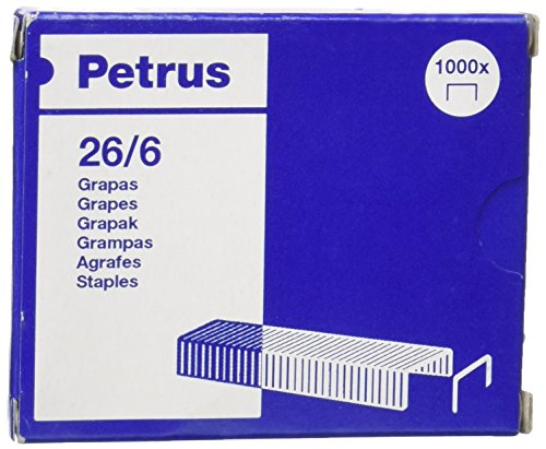 Petrus Grapas petrus nº 26/6 galvanizada caja de 1000 unidades