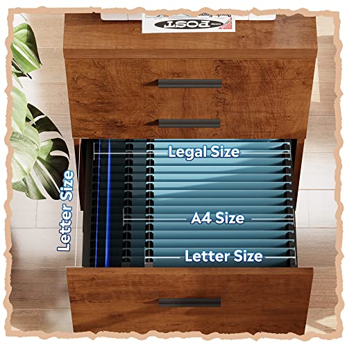 Devaise OR-WIDEN-WA 3 Drawer File Cabinet For Home Office thumb #4