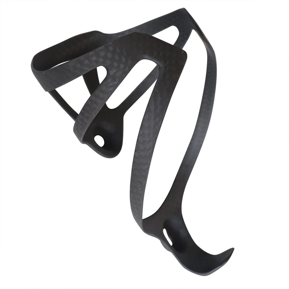 Portabidones Bicicleta MTB 2 PCS con Fibra de Carbono Bicicleta Ciclismo Botella Agua Jaula(2PCS Luster 3K)