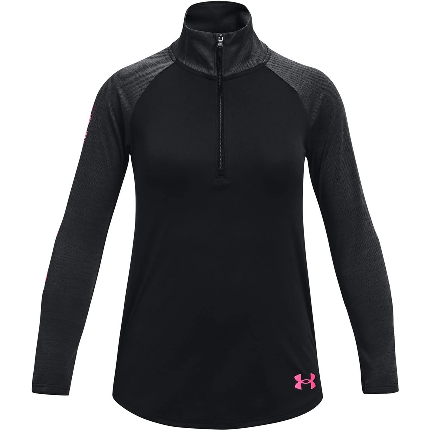 T-shirt Under Armour Fille Tech Graphic Half Zip Top M