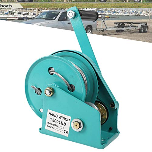 Treuil manuel pour remorque de bateau : évitez les chutes de charge grâce au frein autobloquant