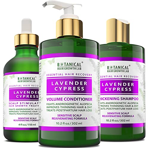 BOTANICAL HAIR GROWTH LAB - Scalp Treatment, Shampoo and Conditioner ...