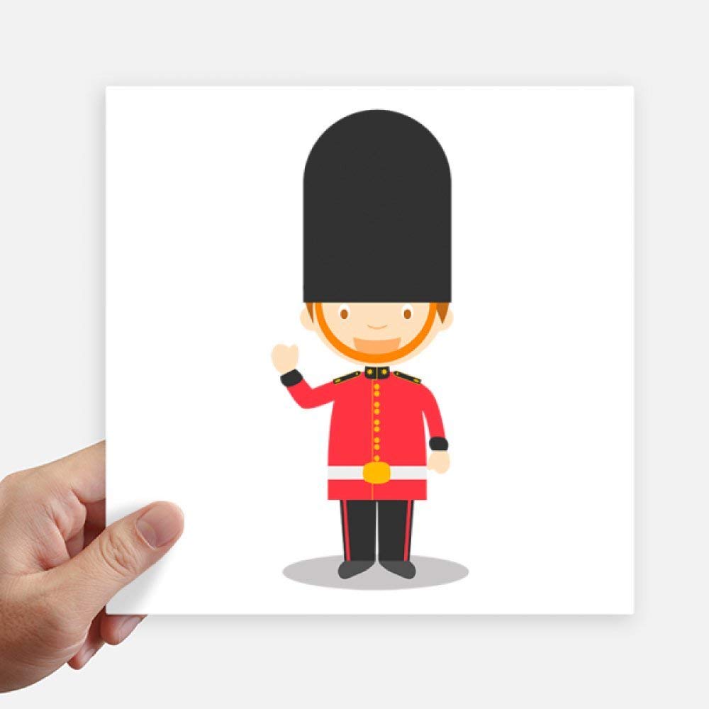 Stickers de Guardia Real Inglaterra 20cm para personalizar y reconocer tu maleta rápido