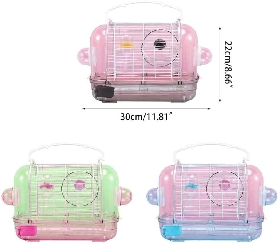 Outdoor Blue Parrot Bird Carrier - Detachable, Ventilated Travel Case for Birds - Ideal for Yard Adventures and Travel