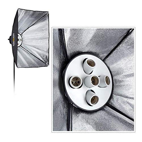 Softbox Iluminação TUDOPRAFOTO 50x70 c/Soquete 5 Lâmpadas