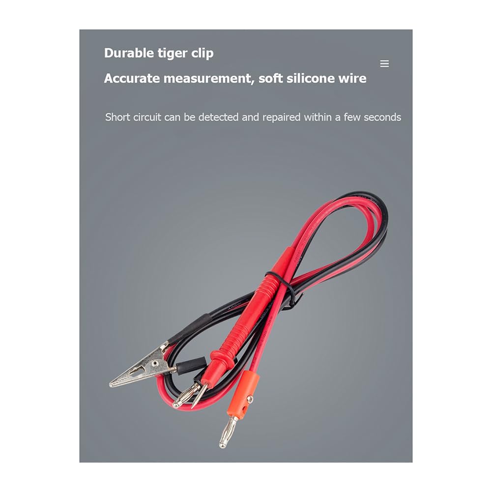 HR1520 Probador de Cortocircuito de Placa Base 15V 20A Fuente de AlimentacióN Multifuncional Ajustable para ReparacióN de TeléFonos (Enchufe de la UE)