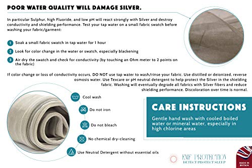 Blocsilver - Emf Protection Four Poster Bed Canopy - Emf Shield For 5G, Wifi And Emf Radiation - Blocks Radiation/Emf/Wifi/ 5G & Other Rf. (Metal Frame, Full (54" X 75" X 78.7")) #TOP5