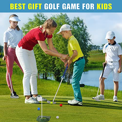 Golf Putter For Kids,Classic Stainless Steel Putter, Two Way,Junior Children Teens, Suitable For Both Right Handed&Left Handed - 22.44 Inches Length,Great Gift For Kids #TOP1