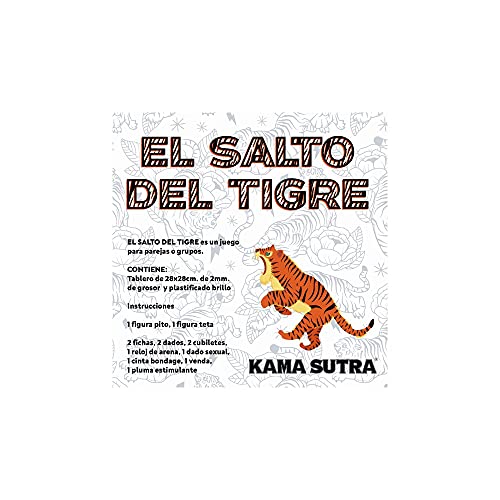 Juego De Mesa El Salto Del Tigre Er�Tico 8412345045769