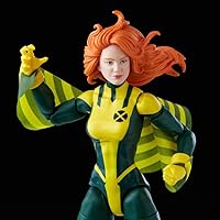 Vista 6 de Marvel Legends Series X-Men Siryn Action Figure 6-Inch Collectible Toy, 2 Accessories and 1 Build-A-Figure Part