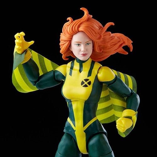 Miniatura 6 de Marvel Legends Series X-Men Siryn Figura de acción coleccionable de 6 pulgadas, 2 accesorios y 1 pieza Build-A-Figure