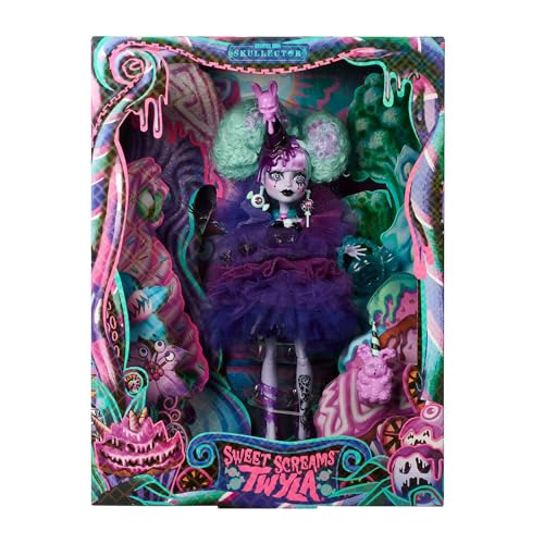 Monster High Skullector Sweet Screams Twyla Doll Purple Tutu SDCC Collector Fashion Doll